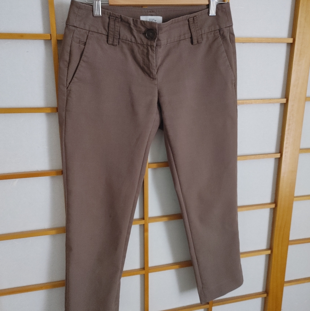 Ann Taylor Loft, Brown, 0